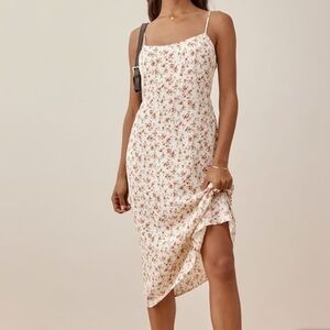 Reformation Sloane Floral Midi Dress Size L